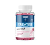 Weider Micronized Creatine Gummies (66 gommes) Goût Bubble Gum, 3,5g Créatine Monohydrate 200 MESH/dose, Certifié par Laboratoire Européen, aide à augmenter la performance physique (22 portions)