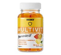 Weider Complément Gummy Up Revolution Multivit Up – 9 vit., 3 min., sans sucre, 200 g (80 gommes)