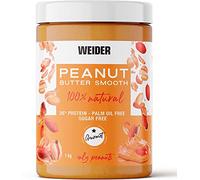 Weider Peanut Butter Smooth 1 Kg - 100% Mantequilla De Cacahuete Natural con Textura Suave y Cremosa Sabor Original