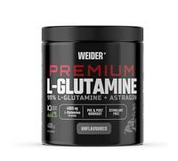 Weider Premium L-Glutamine (400g) Goût Neutre, 99% L-Glutamine Kyowa Quality + AstraGin® pour une meilleure absorption, Protection Musculaire, Effet Volumateur, Pre & Post Entraînement, Sans Stimulant