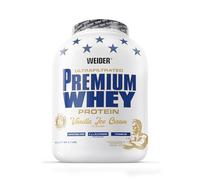Weider Premium Whey Protein Poudre - Haute Teneur en Protéines, Faible Teneur en Glucides & Faible Teneur en Graisses avec L-Glutamine et Vitamine B6-2,3kg - Vanilla Ice-Cream