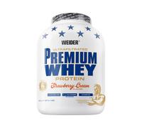 Weider Premium Whey Protein Poudre - Haute Teneur en Protéines, Faible Teneur en Glucides & Faible Teneur en Graisses avec L-Glutamine et Vitamine B6-2,3kg - Vanille-Caramel