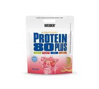 Weider Protein 80 Plus 2000 g fraise / Protéines à multi ingrédients (journalières) / Protéines à multi ingrédients savoureuses à absorption progressive