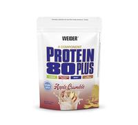 Weider - Protein 80 Plus - Poudre de Protéine à 4 Composants - Teneur Élevée en Protéines avec 80% de Protéines - Shakes Crémeux avec Calcium & Vitamine B6-500g - Apple Crumble