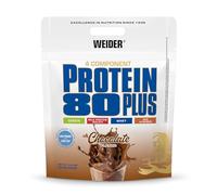 WEIDER Protein 80 Plus protéine en poudre, Chocolat, faible teneur en glucides, mélange de lactosérum de caséine multi-composants pour shakes protéinés, 2kg