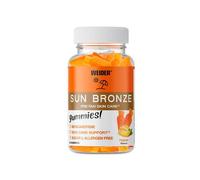 Weider – Gommes Sun Bronze – Bêta-carotène, lutéine & vitamine A – Mangue-Pêche 40 gommes