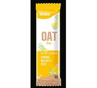 WEIDER WEIDER OAT BAR barritas banana-walnuts - pratique à emporter dans un sac ou un cartable, en-cas léger à emporter partout, coffret de 20 pièces et convient à ceux qui privilégient des produits e