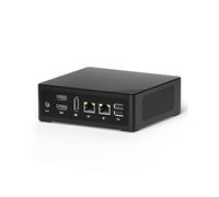 WEIDIAN Mini PC i3-N305 Win 11 Pro (jusqu'à 3,8GHz), Mini Ordinateur de Bureau 8Go DDR5, SSD NVME 256Go, WiFi6 BT5.2, 3 écrans 4K (2HD+DP), 2X Gigabit Ethernet, 6USB, pour Le Bureau et la Maison