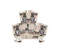 Weidmüller 1023500000 WDK 2.5 2D Bornes avec composants électroniques, 2 étages, 2,5 mm², Boîte de 25