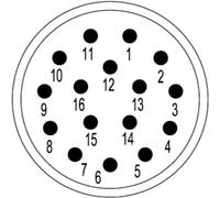 Weidmüller 1170080000 Insert de connecteur 16 à sertir 1 pc(s)