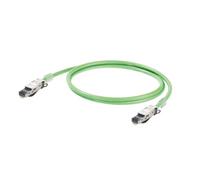 Weidmüller 1173030200 RJ45 Câble réseau, câble patch CAT 5e SF/UTP 20.00 m vert ignifuge, avec cliquet d'encastrement 1 pc(s)