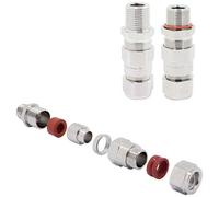 Weidmüller 1188850000 Presse-étoupe avec joint, avec décharge de traction M20 acier inoxydable naturel 160 pc(s)