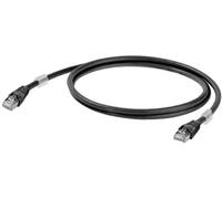 Weidmüller 1251610005 RJ45 Câble réseau, câble patch CAT 6a S/FTP 0.50 m noir certifié UL 1 pc(s)