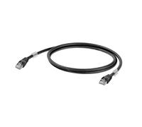 Weidmüller 1251610005 RJ45 Câble réseau, câble patch CAT 6a S/FTP 0.50 m noir certifié UL 1 pc(s)