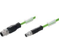 Weidmüller 1296793500 Cordon de données confectionné pour capteurs/actionneurs M12 mâle, droit 35.00 m Nombre de pôles: 4 1 pc(s)