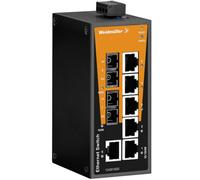 Weidmüller 1412110000 IE-SW-BL08-6TX-2SCS Commutateur Ethernet industriel 10 / 100 MBit/s