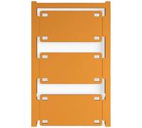 Weidmüller 1490710000 SFX 30/60 MC NE OR Système de marquage de câbles Surface de marquage: 30 x 45 mm orange Nombre de