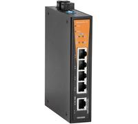 Weidmüller 1504320000 IE-SW-BL05-1GT-4GTPOE Commutateur Ethernet industriel 10 / 100 / 1000 MBit/s fonction PoE