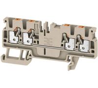 Weidmüller 1521690000 Borne de passage 5.1 mm ressort de traction gris 100 pc(s)