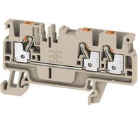 Weidmüller 1521740000 Borne de passage 5.1 mm ressort de traction gris 100 pc(s)