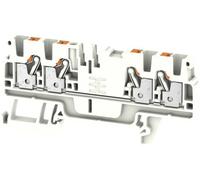 Weidmüller 1521790000 Borne de passage 5.1 mm ressort de traction blanc 100 pc(s)