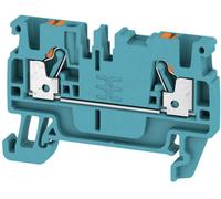 Weidmüller 1521880000 Borne de passage 5.1 mm ressort de traction bleu 100 pc(s)