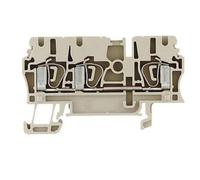 Weidmüller Weidmüller Bornes de passage 2,5 mm² beige ZDU 2.5/3AN Quantité:1
