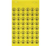 Weidmüller 1685690002 SYMBOL-PACK 14X14 ERDE Etiquette Couleur de la surface de marquage: jaune Nombre d'étiquettes: 480