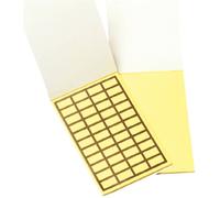 Weidmüller 1686130000 TABPACK 19X11 M. RAND Etiquette 19 x 11 mm Couleur de la surface de marquage: jaune Nombre d'étiquettes: 440