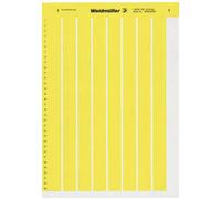 Weidmüller 1686401687-1 LM MT300 26X10 GE Etiquette LaserMark 10 x 26 mm Couleur de la surface de marquage: jaune Nombr