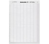 Weidmüller 1695721044-1 LM WRITE ON 23X55 WS Etiquette de câble LaserMark 12.7 x 23 mm Couleur de la surface de marquage: blanc