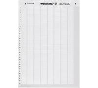 Weidmüller 1695721044-1 LM WRITE ON 23X55 WS Etiquette de câble LaserMark 12.7 x 23 mm Couleur de la surface de marquage: blanc Nombre détiquettes: 40
