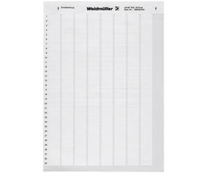 Weidmüller 1759871044-1 LM WriteOn 15X70 WS Etiquette de câble LaserMark 30 x 15 mm Couleur de la surface de marquage: blanc