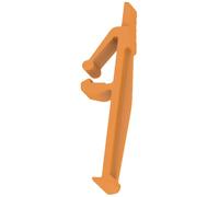 Weidmüller 2457570000 Elément de verrouillage orange 25 pc(s)