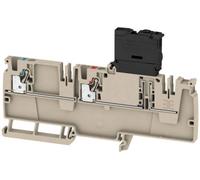 Weidmüller 2460130000 Borne de distribution 6.10 mm ressort de traction beige 50 pc(s)