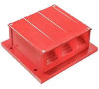 Weidmüller 2496050000 Borne haute tension 240 mm raccord à vis rouge 1 pc(s)