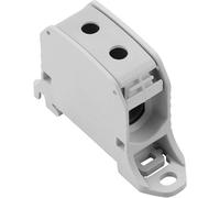 Weidmüller 2502550000 Borne de passage 20 mm raccord à vis gris, vert 9 pc(s)