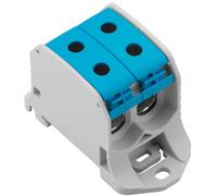 Weidmüller 2502590000 Borne de passage 35.60 mm raccord à vis gris, bleu 1 pc(s)