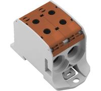 Weidmüller 2502730000 Borne de passage 47 mm raccord à vis marron 1 pc(s)