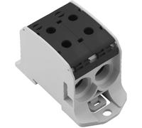 Weidmüller 2502740000 Borne de passage 47 mm raccord à vis noir 1 pc(s)