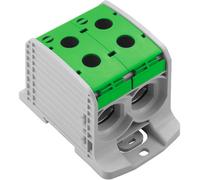 Weidmüller 2502820000 Borne de passage 67.60 mm raccord à vis gris, vert 1 pc(s)