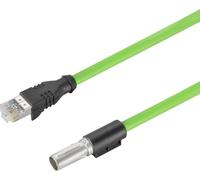 Weidmüller 2503730050 Cordon de données confectionné pour capteurs/actionneurs mâle, droit 0.50 m Nombre de pôles: 8 1 pc(s)