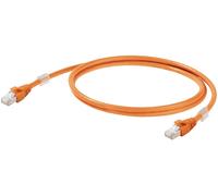 Weidmüller 2563810002 RJ45 Câble réseau, câble patch CAT 6a S/FTP 0.20 m orange blindage double 1 pc(s)