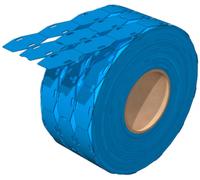 Weidmüller 2621490000 SFX-DT 9/24 MM BL Système de marquage de câbles Surface de marquage: 9 x 23.5 mm bleu Nombre de marqueurs