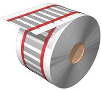 Weidmüller 2621780000 HS-FR 2.4-4.8/50 MM W Marquage pour appareils Surface de marquage: 49.8 x 7.7 mm blanc Nombre de marqueurs