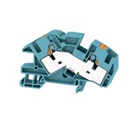 Weidmüller 2668750000 Borne à étages Push-In, enfichable bleu 20 pc(s)