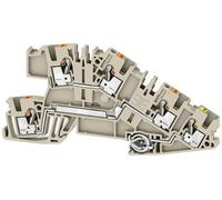 Weidmüller 2668930000 Borne à étages d'installation enfichable beige 50 pc(s)