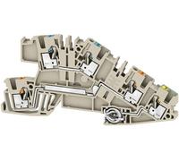 Weidmüller 2668940000 Borne à étages dinstallation enfichable beige 50 pc(s)