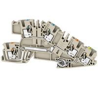 Weidmüller 2668940000 Borne à étages enfichable beige 50 pc(s)