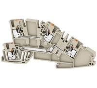 Weidmüller 2669000000 Borne à étages d'installation enfichable beige 50 pc(s)